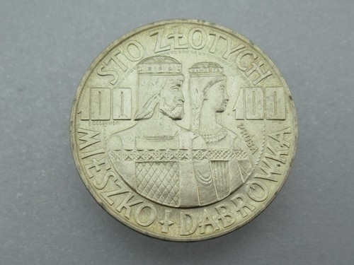 Polen 100 zloty silber - 100,