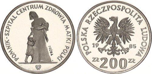 Polen 200 zloty 1985 - 200,