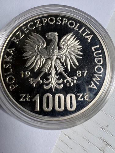 Polen 1000 zloty 1987 proba - polen,