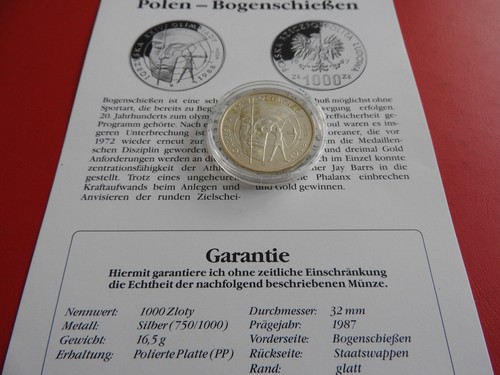 Polen 1000 zlotych 1987 - 1000,