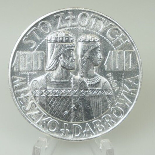 100 zlotych polen 1966 mieszko - 100,