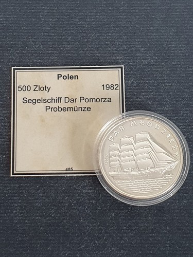 Polen 500 zlotych segelschiff - zlotych,