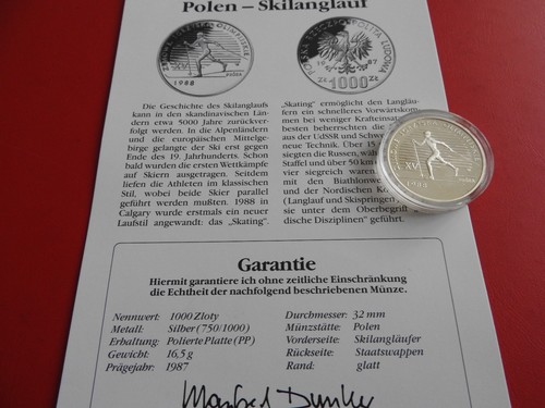 Polen 1000 zlotych 1987 - polen,