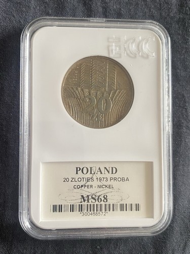 Polen zloty 1973 próba - polen, 20