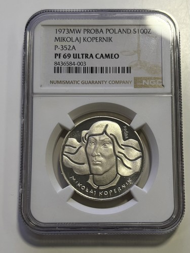 1973mw proba polen 100 zlotych - polen,
