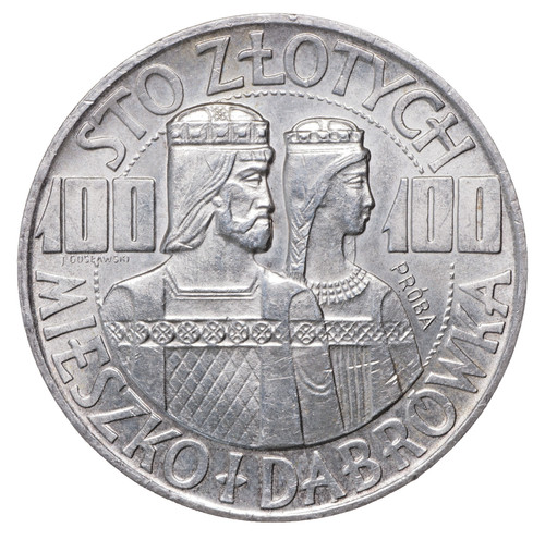 100 zlotych 1966 mieszko - mieszko, i