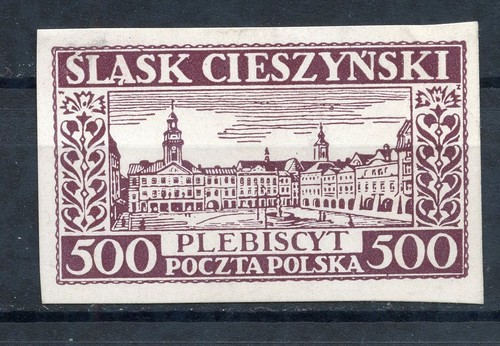 Polen 1920 slask cieszynski - polen,