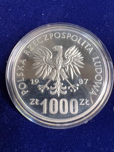 Polen 1000 zlotych 1987 - , proba