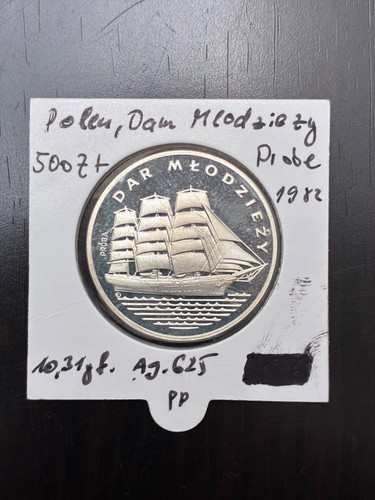 500 zloty 1982 - proba, pp