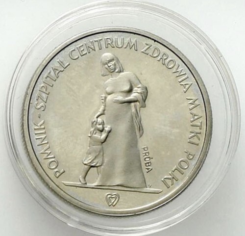 Polen münze próba 1985 - próba,