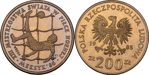 Polen 200 zloty proba - zloty,