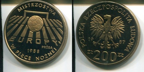 Polen 1987 proba 200 - 1987,