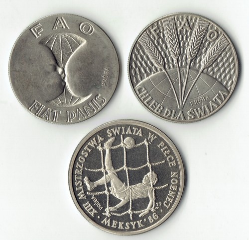 Polen probemünzen proba - polen, 3