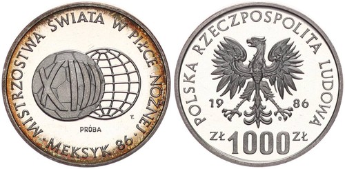 Polen 1000 zloty - zloty, silber